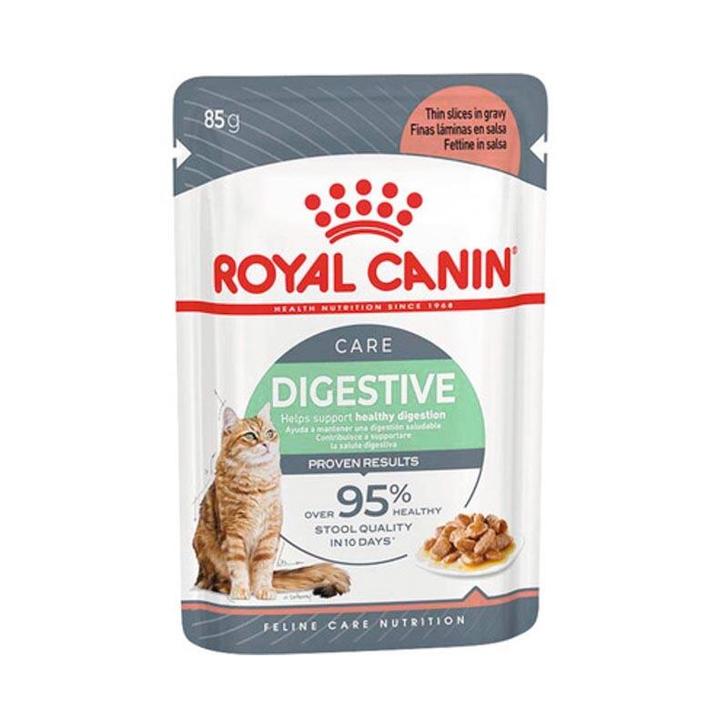 Royal Canin Care Digest Senstitive 85 g - mokra karma dla kotów o wrażliwym przewodzie pokarmowym w sosie 85g Dostawa GRATIS od 159 zł + super okazj