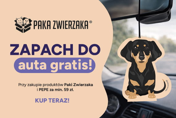 Paka Zwierzaka Zapach do auta gratis