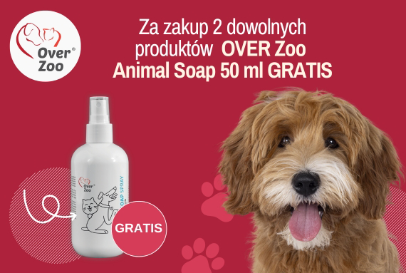 Over Zoo Animal Soap preparat do czyszczenia łap gratis