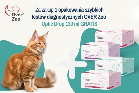 Over Zoo Optic Drop płyn do oczu dla psów i kotów gratis