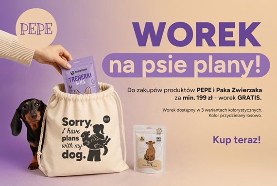 Promocja Paka Zwierzaka - worek gratis