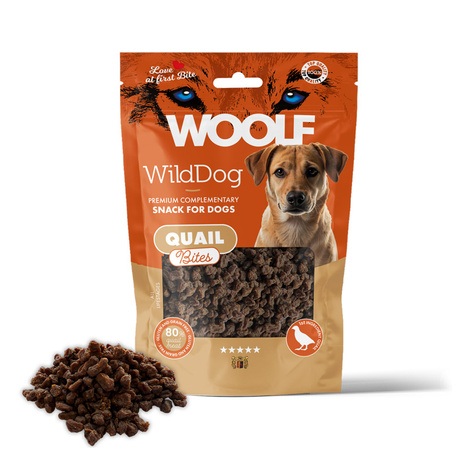 Woolf WildDod Soft Miękki przysmak dla psa z przepiórką 100 g