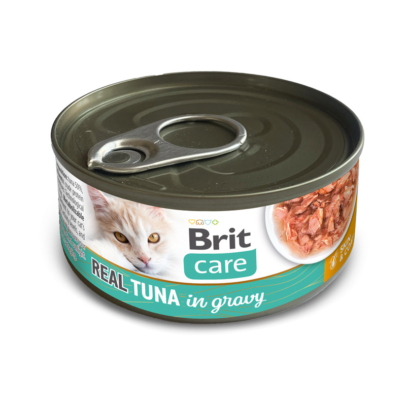 Brit Care Cat Real mokra karma dla kota Tuńczyk w bulionie 80 g