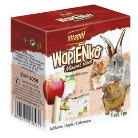 Kostka wapienna Vitapol dla gryzoni jabłkowe 1 szt.
