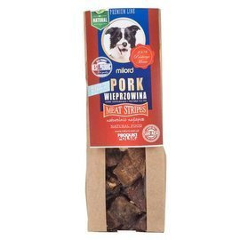 Milord Przysmak dla psa wieprzowina w kawałkach 80 g