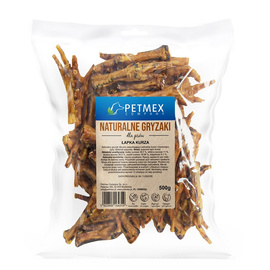 Petmex Kurze łapki naturalne przysmaki gryzaki dla psa 500 g