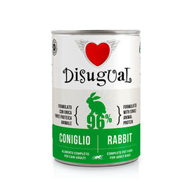 Disugual Monobiałkowa Karma mokra dla psa Królik 400 g
