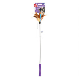 Feather Teaser Zabawka dla kota wędka z piórkami 66 cm
