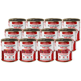Super Rafi Pure Line Mokra karma dla psa - wołowina z batatami zestaw 12 x 800 g