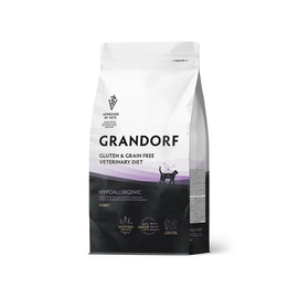 Grandorf Hypoallergenic Sucha karma weterynaryjna dla kotów z królikiem 400 g