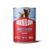 Carnilove Dog Can Paté Puppies Karma mokra dla szczeniąt psów Indyk i łosoś z czarną porzeczką 400 g