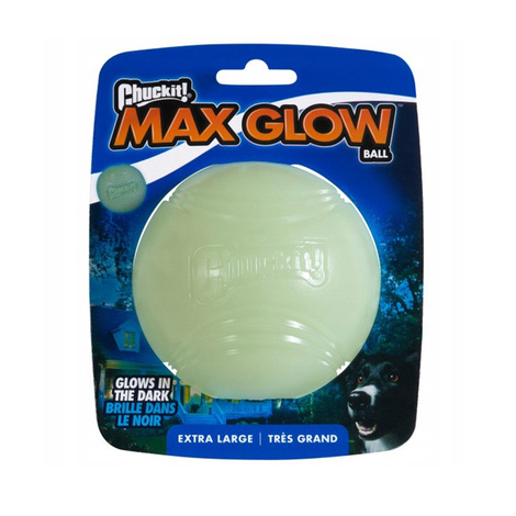 Chuckit! Max Glow Piłka świecąca w ciemności zabawka dla psa XL 9 cm