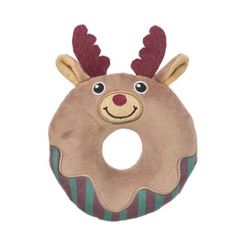 Świąteczna zabawka dla psa Trixie Xmas Donut - Łoś 14 cm