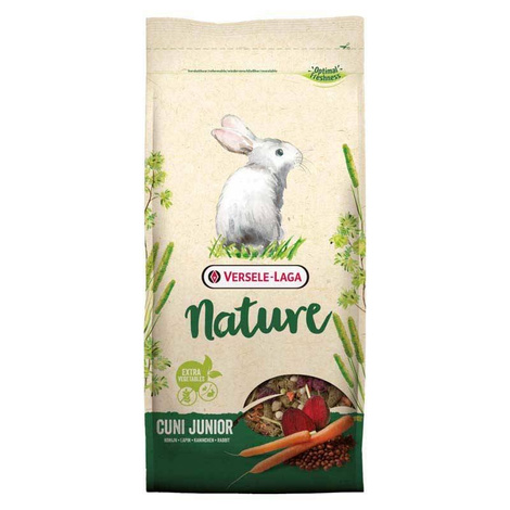 Pokarm dla królików miniaturowych Versele Laga Cuni Junior Nature 2,3kg