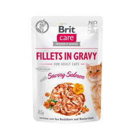 Brit Care Cat Mokra karma dla kota o smaku łososia 85 g
