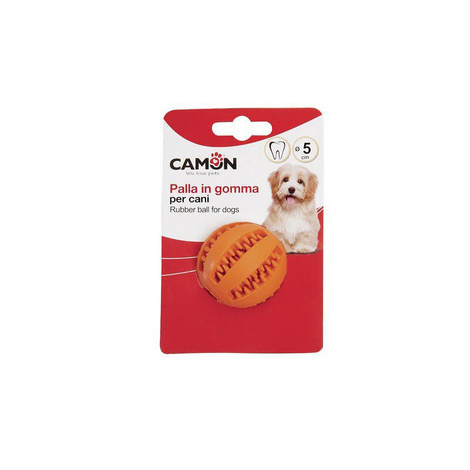 Camon Dental Piłka baseball zabawka gryzak dla psa 5 cm