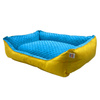 Pupilarni Kanapa legowisko dla psów rozmiar S niebiesko-żółte