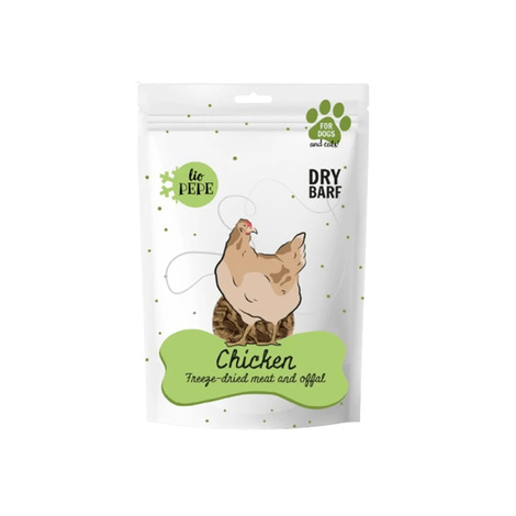 Lio PEPE Przysmak liofilizowany dla psa kurze serca 60 g