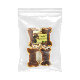 Psi Smak gryzak dla psa kość prasowana z kaczką 10 cm 4 szt.