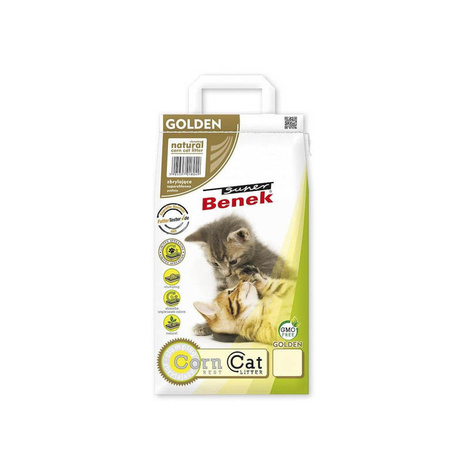 Super Benek Corn Cat Golden Naturalny 25 l