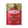 Carnilove Dog Pouch Karma mokra dla psów Indyk i kaczka z tymotką łąkową 300 g