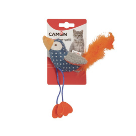 Camon Cat Toy zabawka dla kota ptak z piórkami