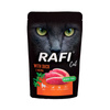 Mokra karma dla kota Rafi Cat Adult z kaczką 100 g
