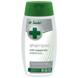 Dr Seidel Szampon dla psów Jodoforowy 220 ml
