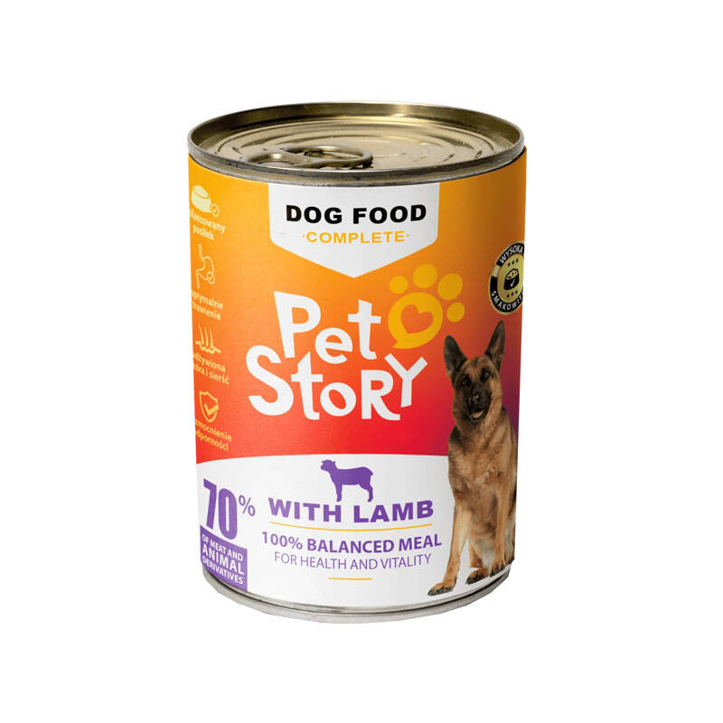 Pet Story Karma mokra dla psa z jagnięciną 400 g