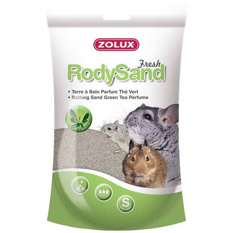 Zolux Rody Sand piasek do kąpieli zielona herbata 2 l 
