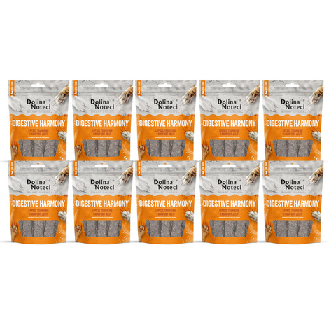 Dolina Noteci Smart Chews Digestive Harmony Przysmaki funkcjonalne dla psa wspierające trawienie zestaw 10 x 7 szt.