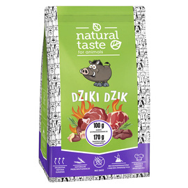 Karma suszona dla psa Natural Taste Dziki Dzik 5 kg