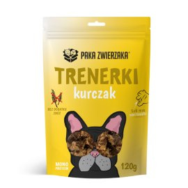 Paka Zwierzaka Trenerki Kurczak treserki dla psa 120 g