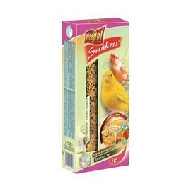Pokarm dla ptaków Vitapol Smakers Mix 3w1 jajeczny, miodowy, owocowy dla kanarka 2 szt.
