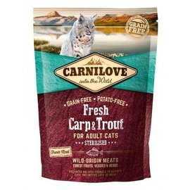 Karma dla kota Carnilove Cat FRESH Karp i Pstrąg Sterilised 0,4kg