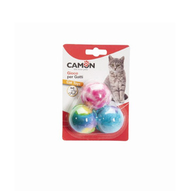 Camon Cat Toy zabawka dla kota piłeczki z dzwonkiem 3 szt