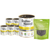 Mokra karma dla psa Dolina Noteci Premium bogata w kurczaka zestaw 6 x 800 g + gratis Natural Treats Veal Liver wątroba cielęca 150 g