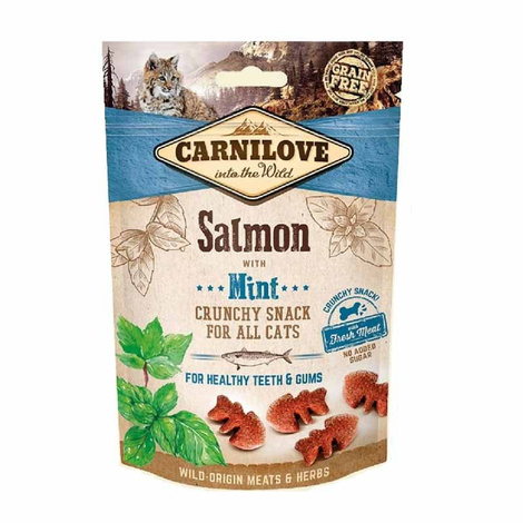 Carnilove Snack Cat Fresh Crunchy przysmak dla kota łosoś z miętą 50 g