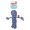 Zolux Gryzak dla psa Ludzik z plecionego sznurka Blue Flower 22 cm
