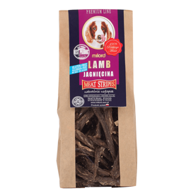 Milord Przysmak dla psa jagnięcina paski 150 g