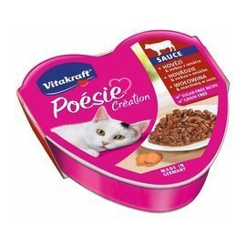 Vitakraft Poésie Karma dla kota w tacce Wołowina 85 g
