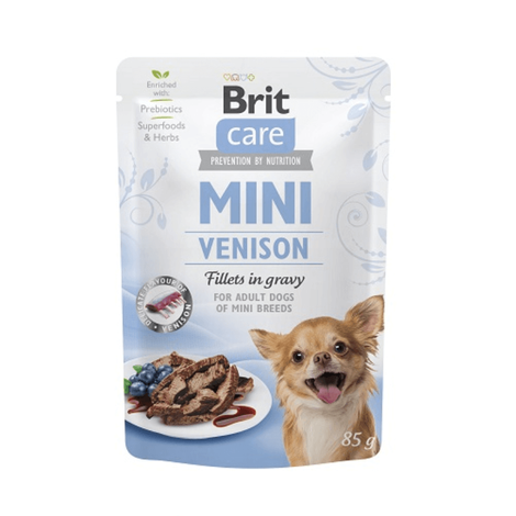 Karma dla psa Brit Care Dog Mini Dziczyzna 85g