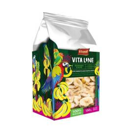 Vita Line Chipsy bananowe dla papug i ptaków egzotycznych 150 g
