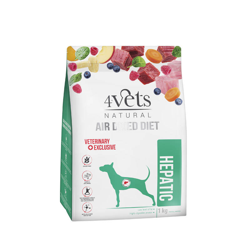 4Vets Hepatic karma suszona dla psów z chorą wątrobą 1 kg