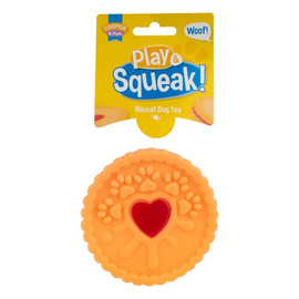 Cooper & Pals Zabawka piszczałka dla psa ciasteczko 10,3 cm