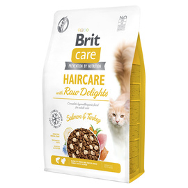 Brit Care Cat Haircare Sucha karma dla kotów długowłosych z indykiem i łososiem 2 kg