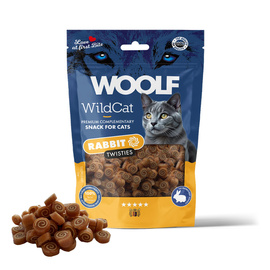 Woolf WildCat Twisties Przysmak dla kota z królikiem 50 g