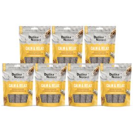 Dolina Noteci Smart Chews Calm & Relax Gryzaki funkcjonalne dla psa wspierające redukcję stresu zestaw 7 x 100 g