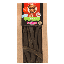 Milord Przysmak dla psa wołowina ze szpinakiem 80 g