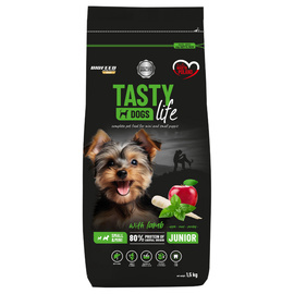 Biofeed Tasty Dogs Life Karma sucha dla szczeniąt z jagnięciną mini i małe rasy 1,5 kg